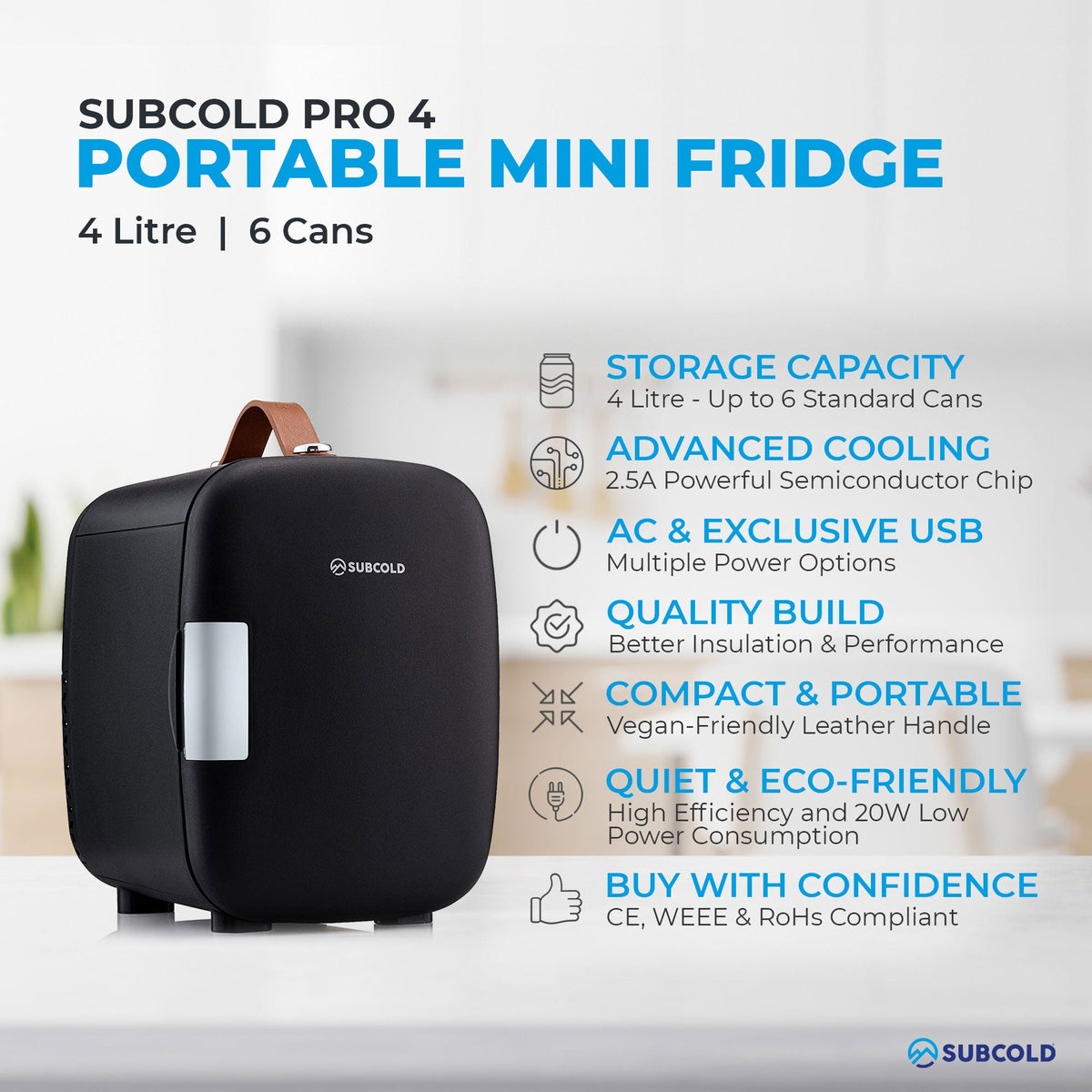 Subcold Pro 4L Mini Fridge