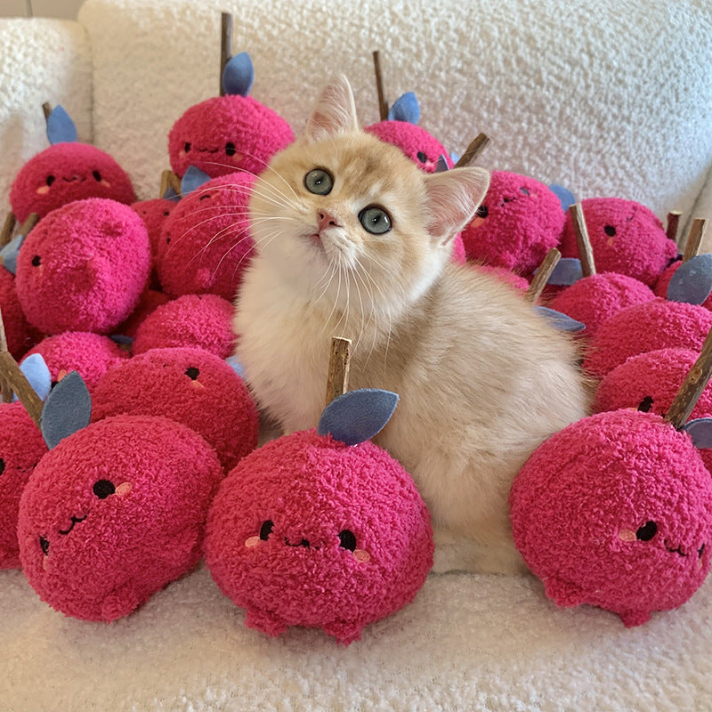Cute Cat Bite Molar Rod Toy