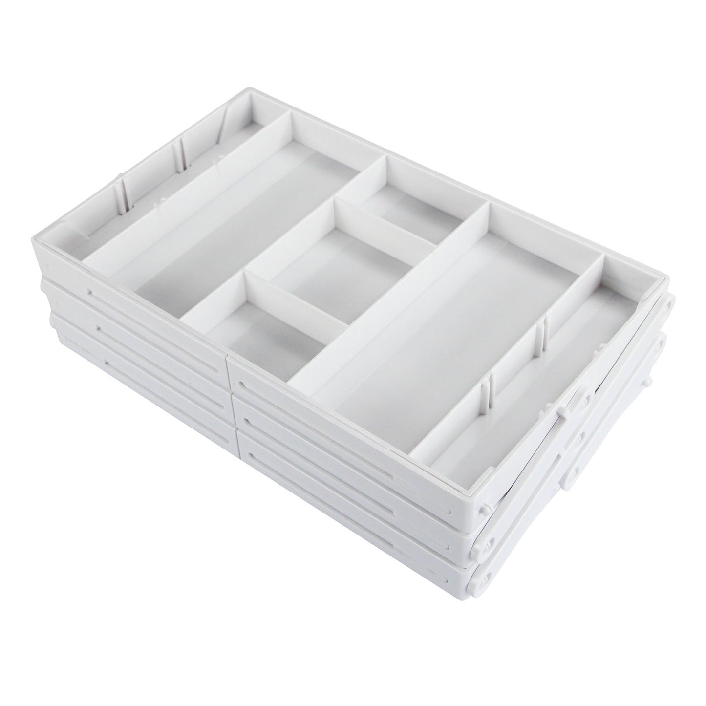 Foldable Kitchen Storage Box Dresser Jewelry Cosmetics Drawer