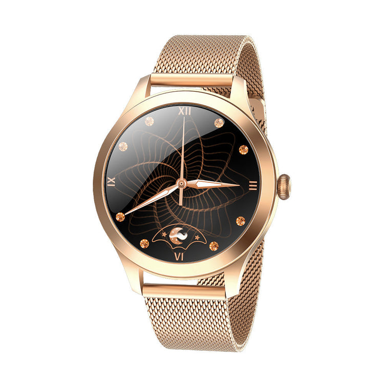 KW10 Pro Women's Smart Watch - Luxury Steel Fitness Tracker with Heart Rate Monitor