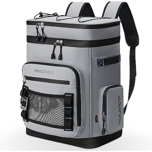 Hulongo Large Waterproof Insulated Cooler Backpack for Men & Women, Leak Proof Cooler Backpack
