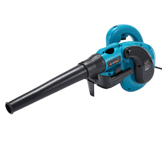 KATSU Electric Air Leaf Dust Blower, 650W Leaf Blower Vaccum Cleaner with Variable Speed for Construction Home Garden Lawn Care, Car Corner Dust