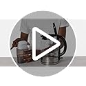 Russell Hobbs Brita Filter Purity Glass 1.5L Electric Cordless Kettle for cleaner, clearer water (Brita Maxtra+ Cartridge inc with replacement reminder, Fast boil 3KW, Perfect pour spout) 20760-10