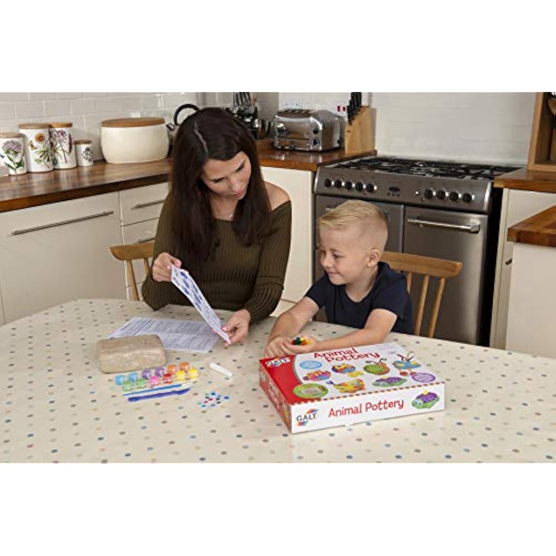 Galt Toys, Animal Pottery, Kids' Craft Kits, Ages 6 Years Plus