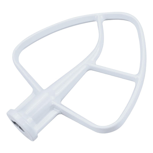 Flat Beater K45B for KitchenAid 4.5-5 Quart Tilt-Head Stand Mixers Artisan & Classic Series by MMOBIEL - Aluminum Paddle Attachment - Pastry Beater -