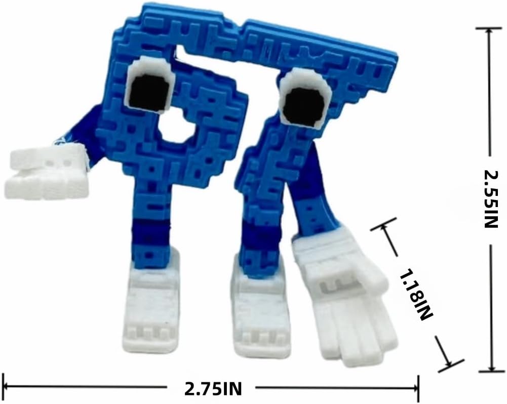 4PCS Steal a Brainrot 67 Figures | Six Seven Collectible Set