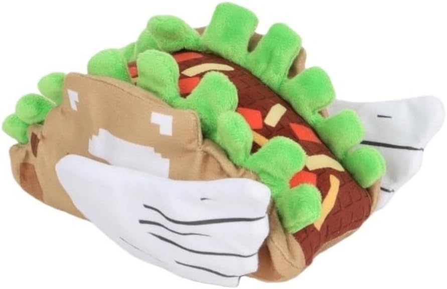 Steal A Brainrot Taco Lucky Block Plush Toys 10 inches