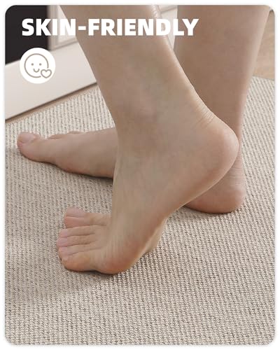 COLOR&GEOMETRY Runner Rug, Woven Carpet Runner, Kitchen Mats Non Slip Washable, Absorbent, Easy To Clean Kitchen Runner, Floor Mat For Hallway,