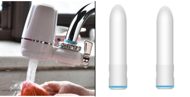 Faucet Water Purifier – Kitchen Tap Water Filter with Ceramic Cartridge