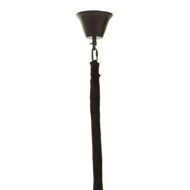 Babylon Black  Crystal 6 Light Pendant Light