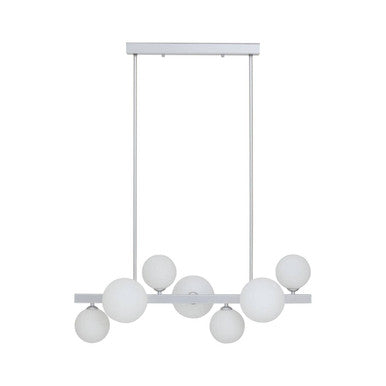 Abira Chrome Finish 7 Light  Statement Pendant Light
