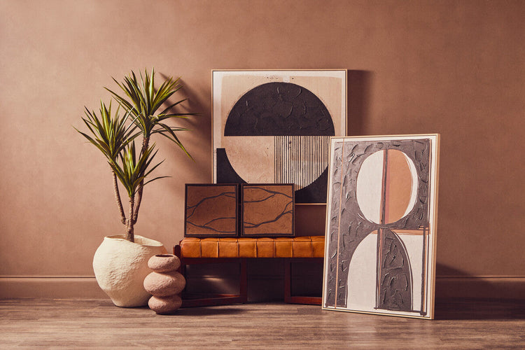 Black and Cream Wall Art | Astratto