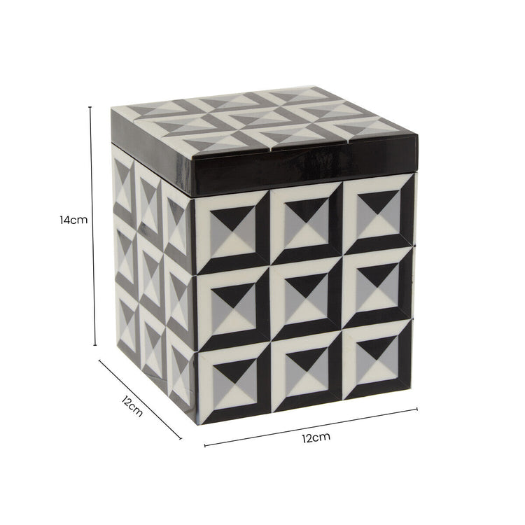 Davino Large Square Trinket Box