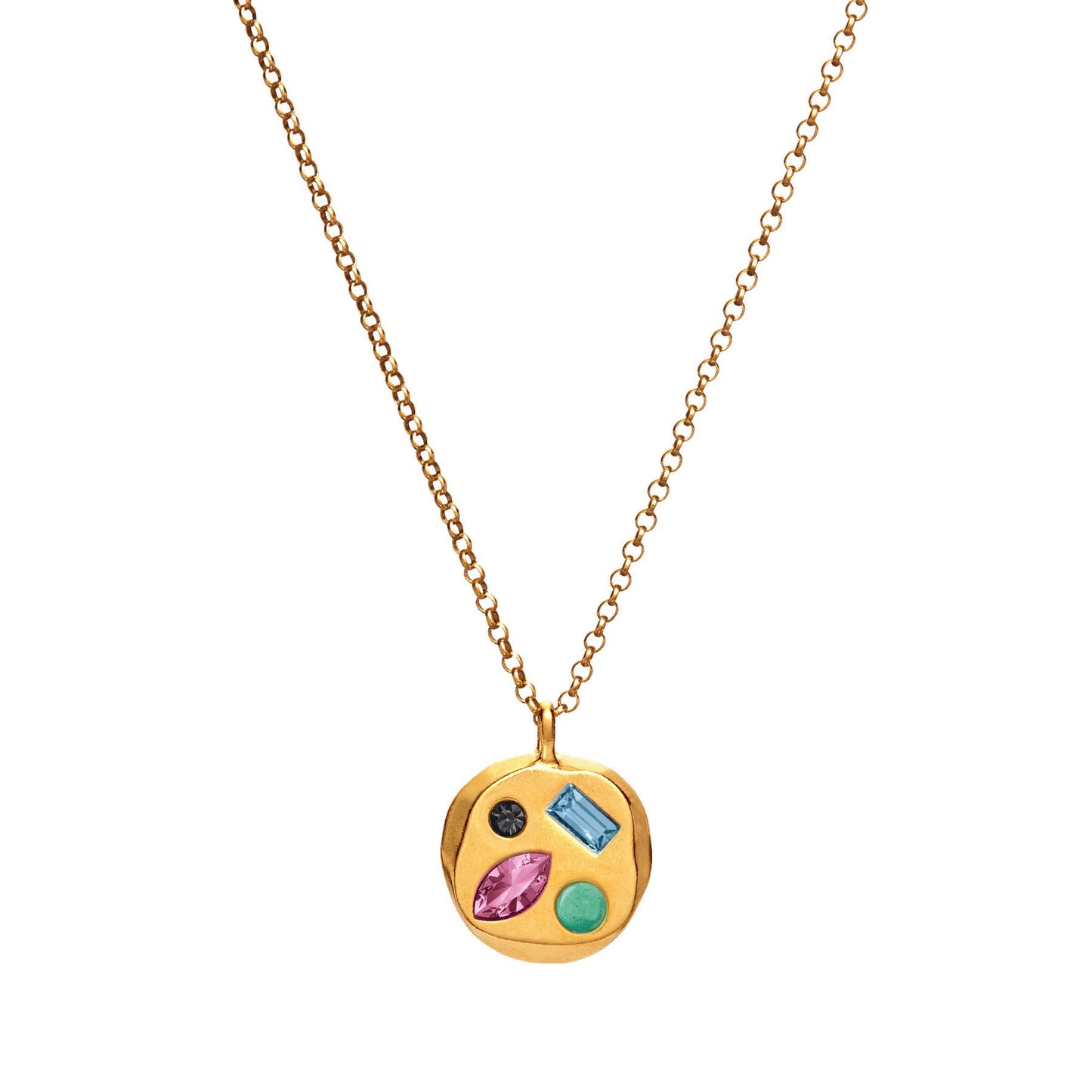 Colorful Zircon Mom Necklace December Birthday Stone Valentine's Day Gift Gifts For Moms Necklace