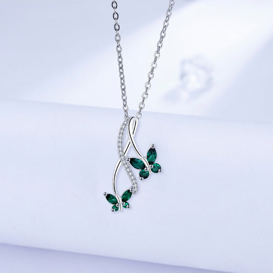 Butterfly Necklace Women's Fashion Simple Clavicle Chain Mother's Day Gift