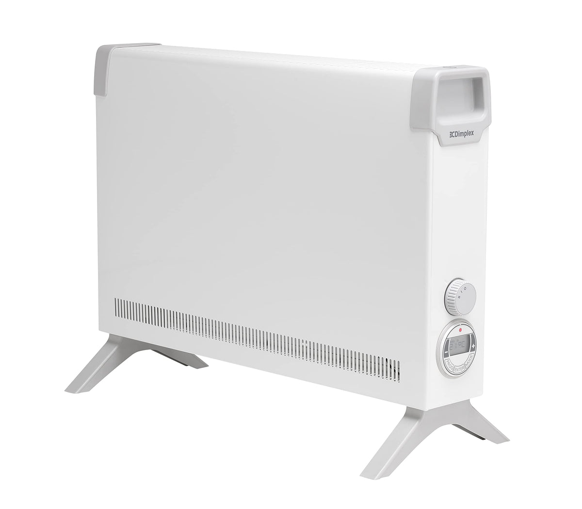 Dimplex ML2TSTIE7 2kW Convector Heater, Electric Freestanding & Wall Mountable Plug In Electric Heater, with Thermostat, Electronic Timer, Portable or