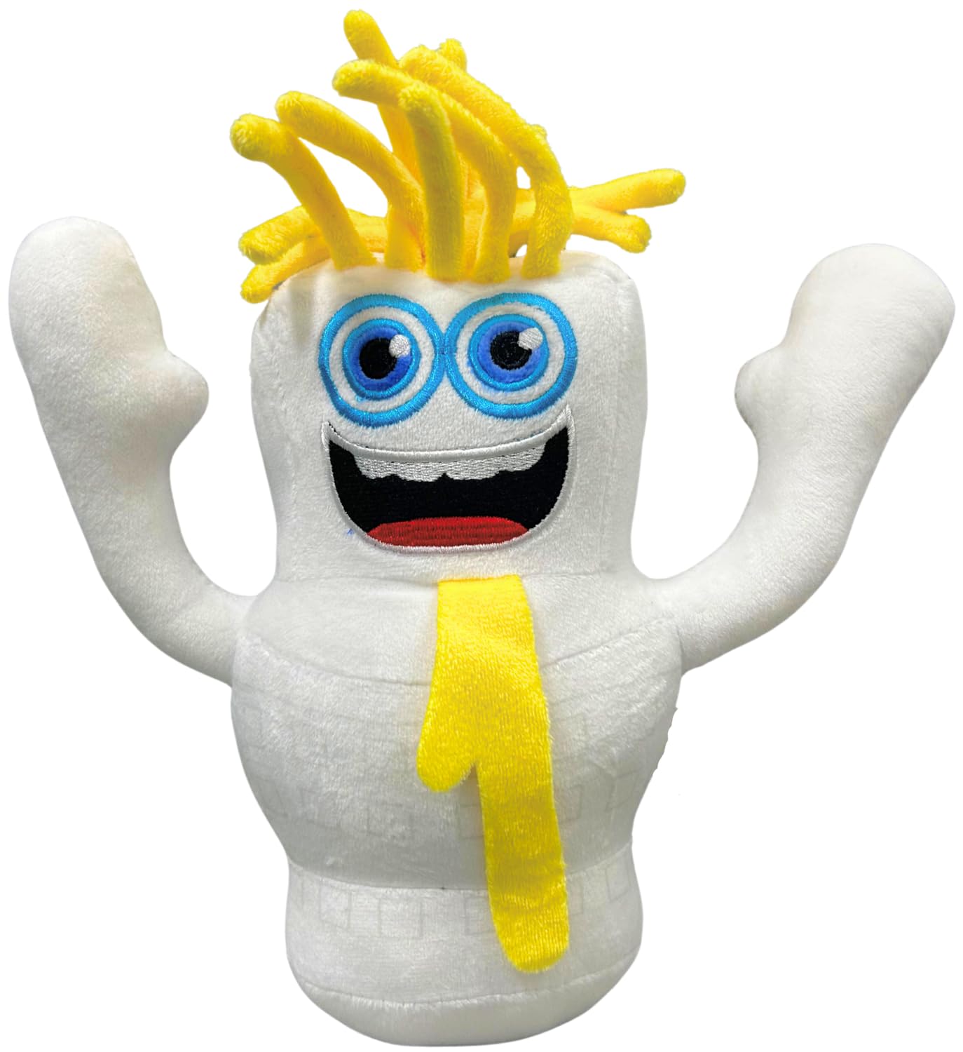Steal a Brainrot Plush Toys, 9.8 inch Adorable Brainrot 67, Collectible Brain Rot Plush Gift for Fans (Blue)