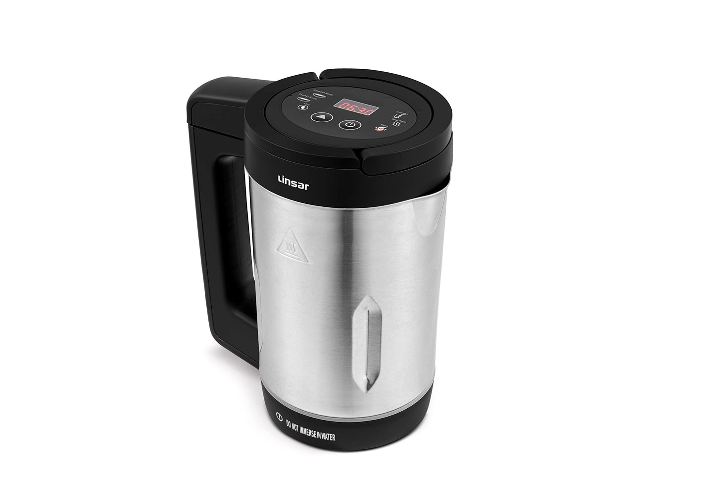 Linsar - Multi Blender - Milk & Soup Maker - Stainless Steel Jug and Blade - Plant Milk Maker - With LED Display, 6 Programms - Keep Warm -1.6 L - 900