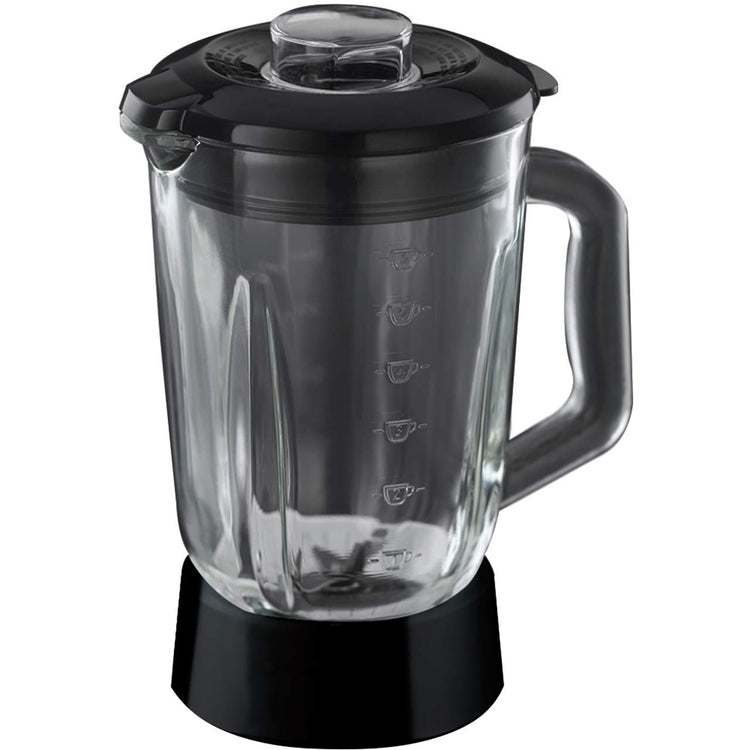 Russell Hobbs Desire Jug Blender, 1.5L Glass Jug, Make healthy soup/ smoothie/milkshake, 2 Speed Settings & Pulse, Removable Stainless Steel blades