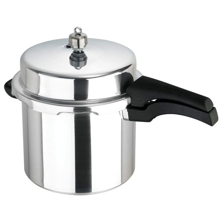 Prestige Pressure Cooker 6l - Classic High Dome Pressure Cooker with Heat Resistant Locking Safety Handle, Grey