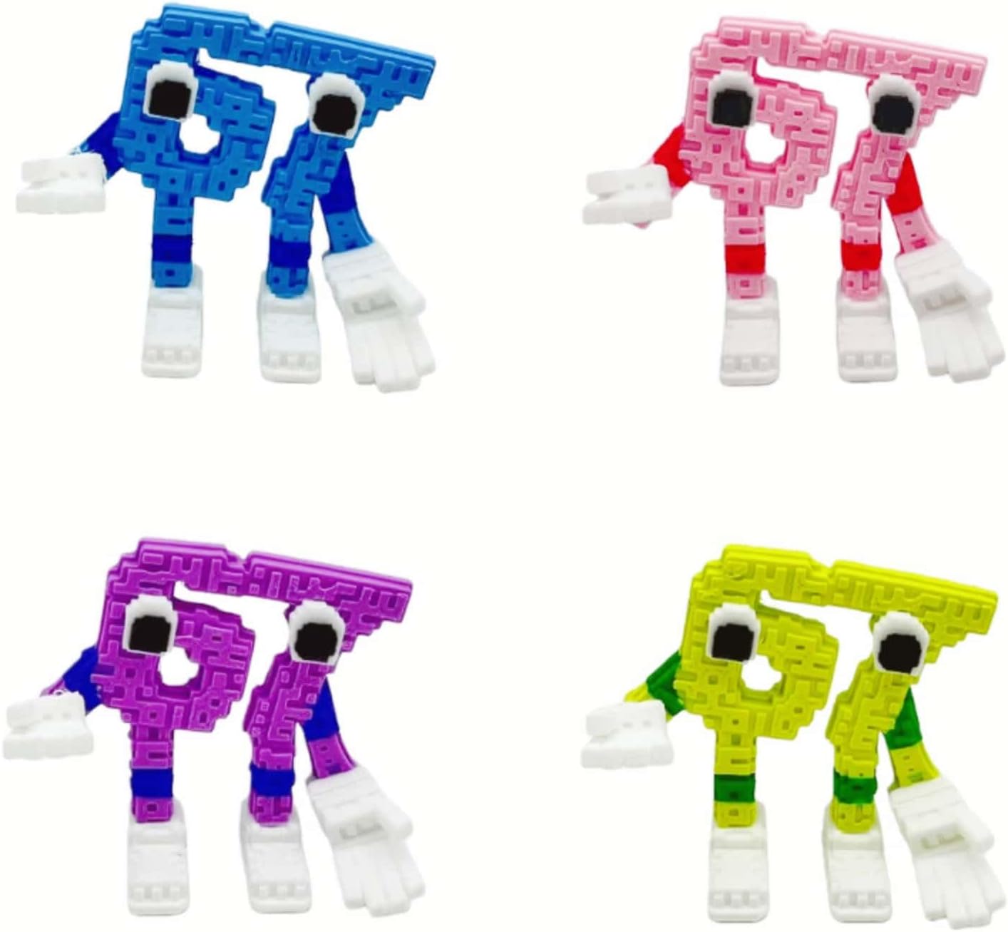4PCS Steal a Brainrot 67 Figures | Six Seven Collectible Set