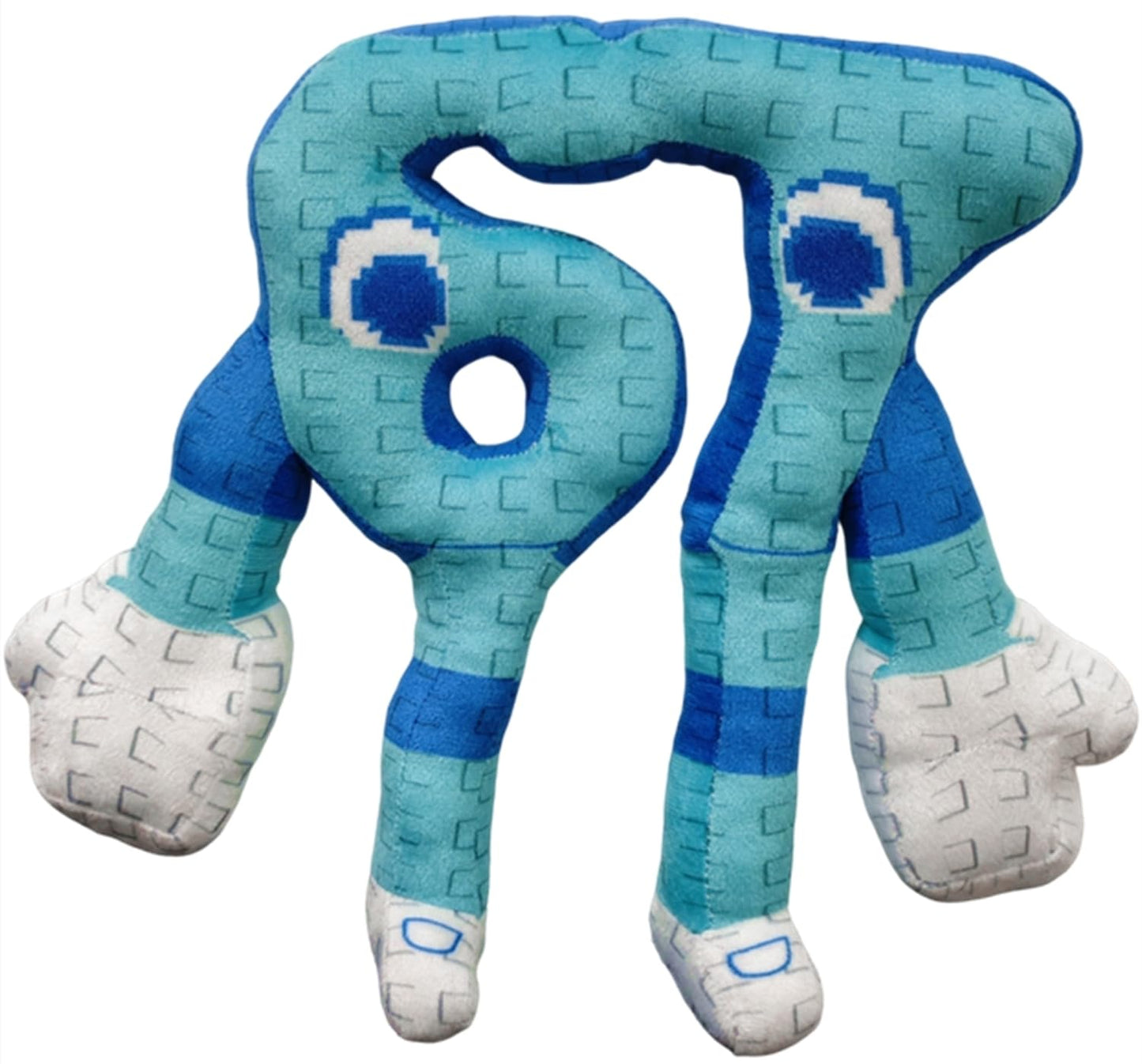 Steal a Brainrot Plush Toys, 9.8 inch Adorable Brainrot 67, Collectible Brain Rot Plush Gift for Fans (Blue)