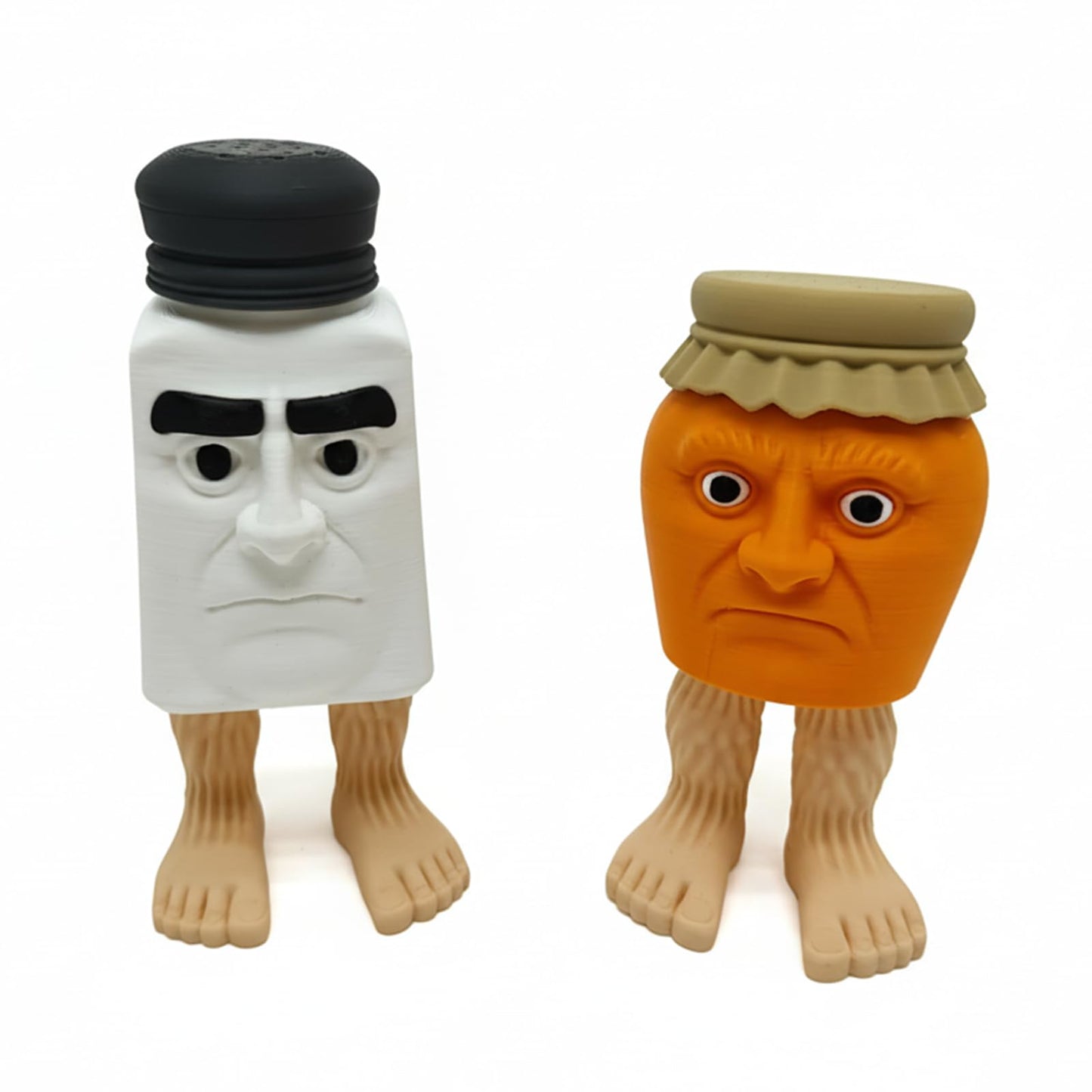 Italian Brainrot Toys, Large Poseable Italian Brainrot Toys, Brainrot Action Figures for Kids, Steal a Brainrot for Fun Desk Display, Collecting & Parent‑Child Playtime Gifts (2Pcs)