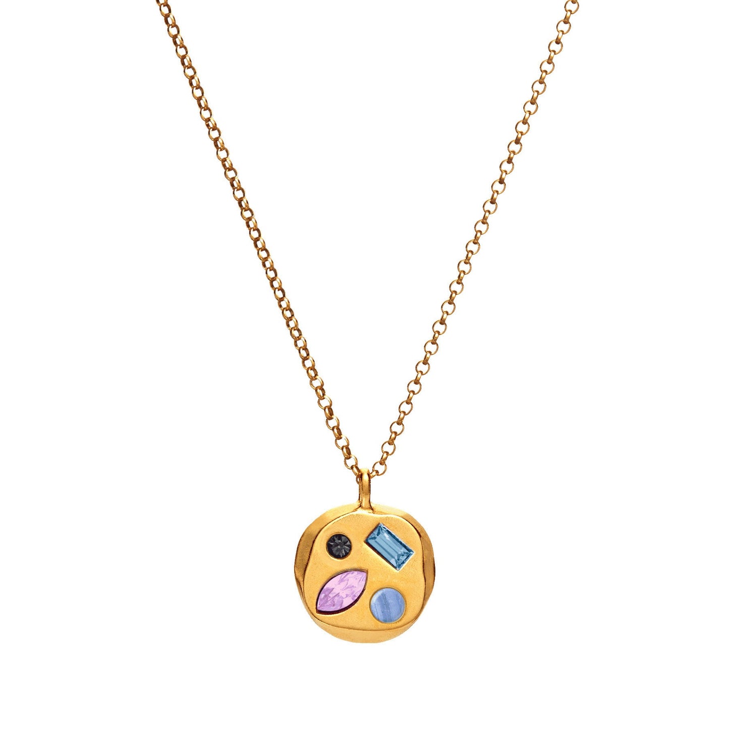 Colorful Zircon Mom Necklace December Birthday Stone Valentine's Day Gift Gifts For Moms Necklace