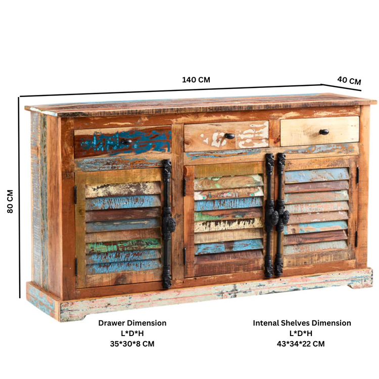 Coastal Large Sideboard