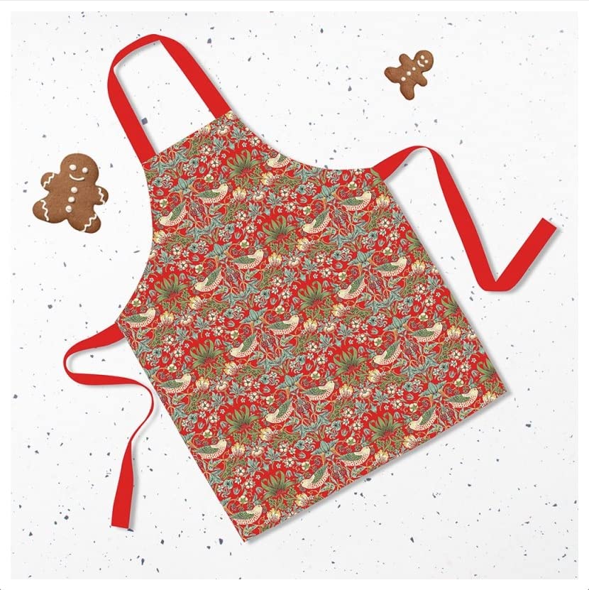 The Leonardo Collection LP94974 William Morris Red Strawberry Thief Apron
