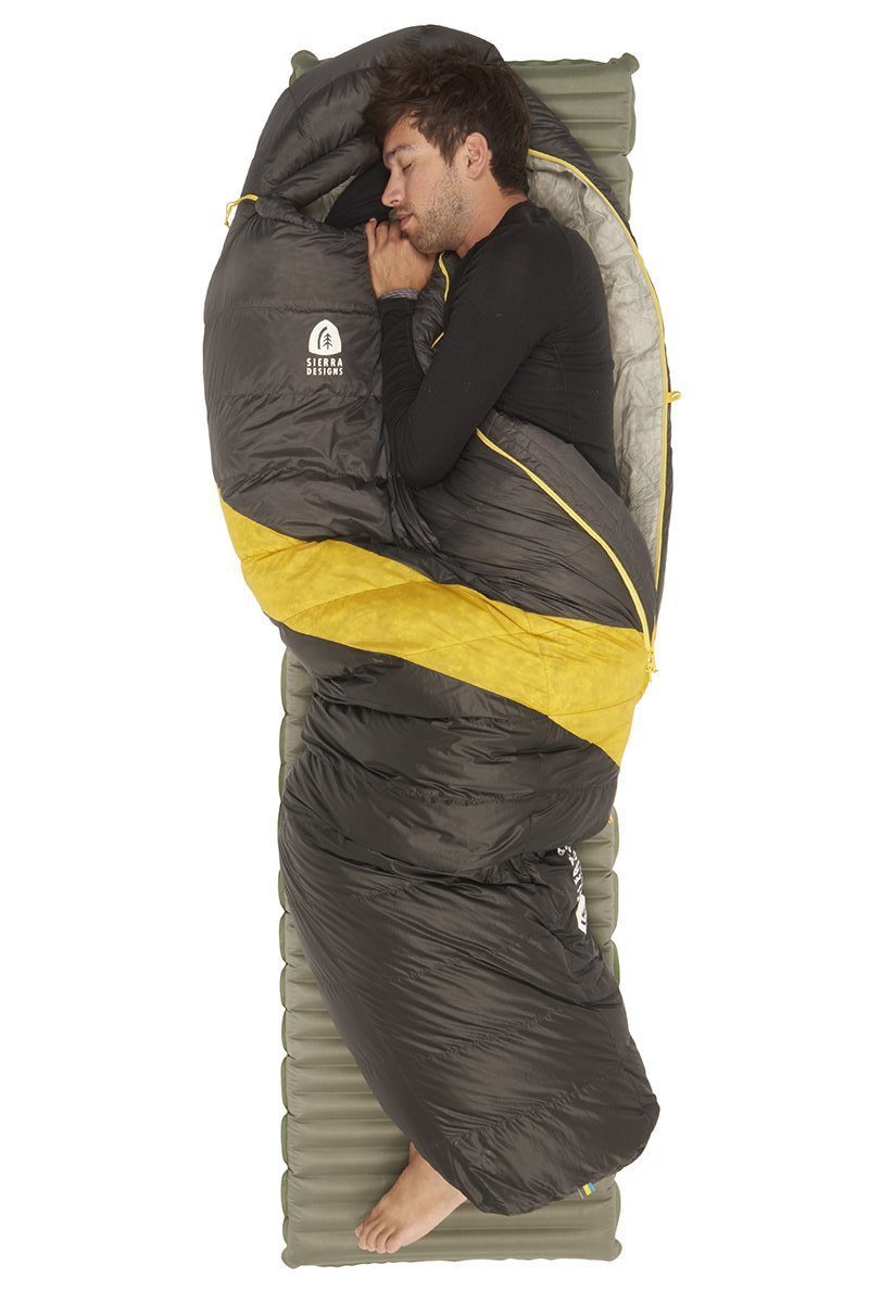 Sierra Designs Nitro 0°F (-18°C) 800-Fill DriDown Sleeping Bag - Long - Grey