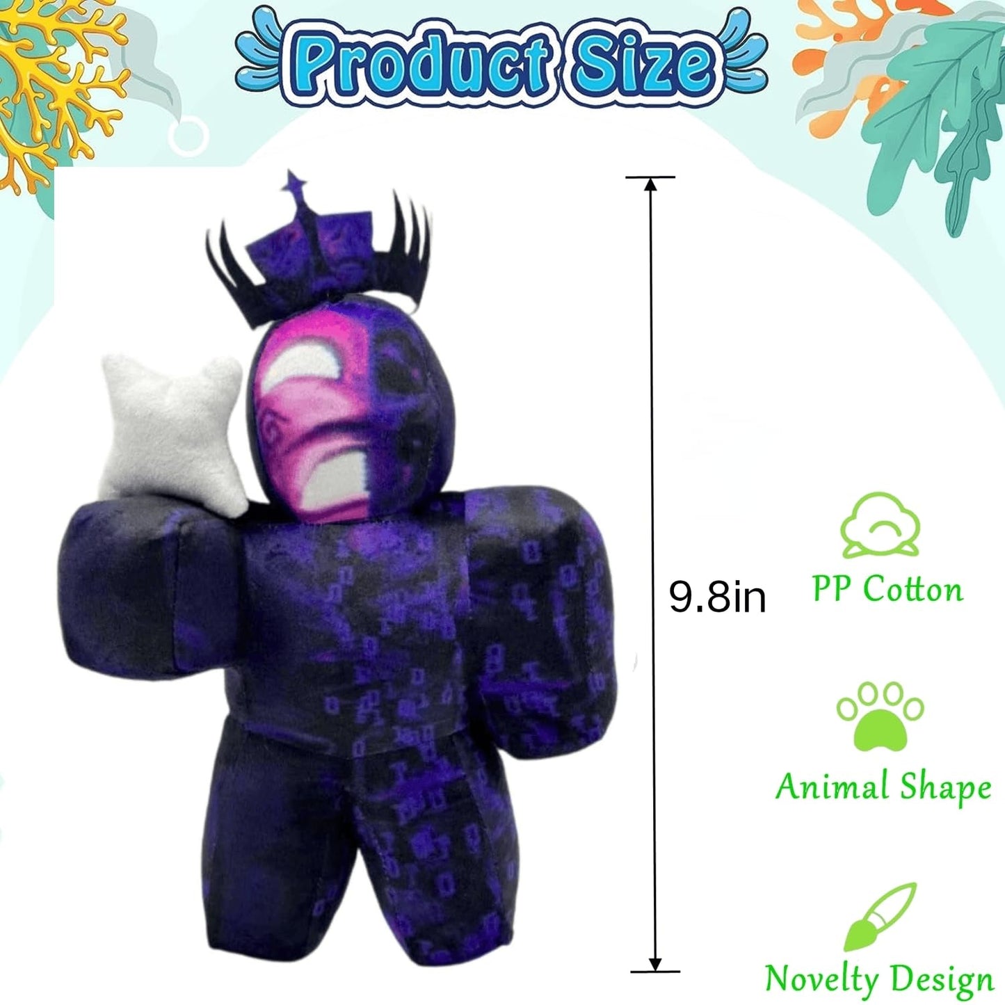 1x1x1x1 Plush Toys, Sword Killer Stuffed Animals Dolls, Collectible Plushies for Video Game Fans