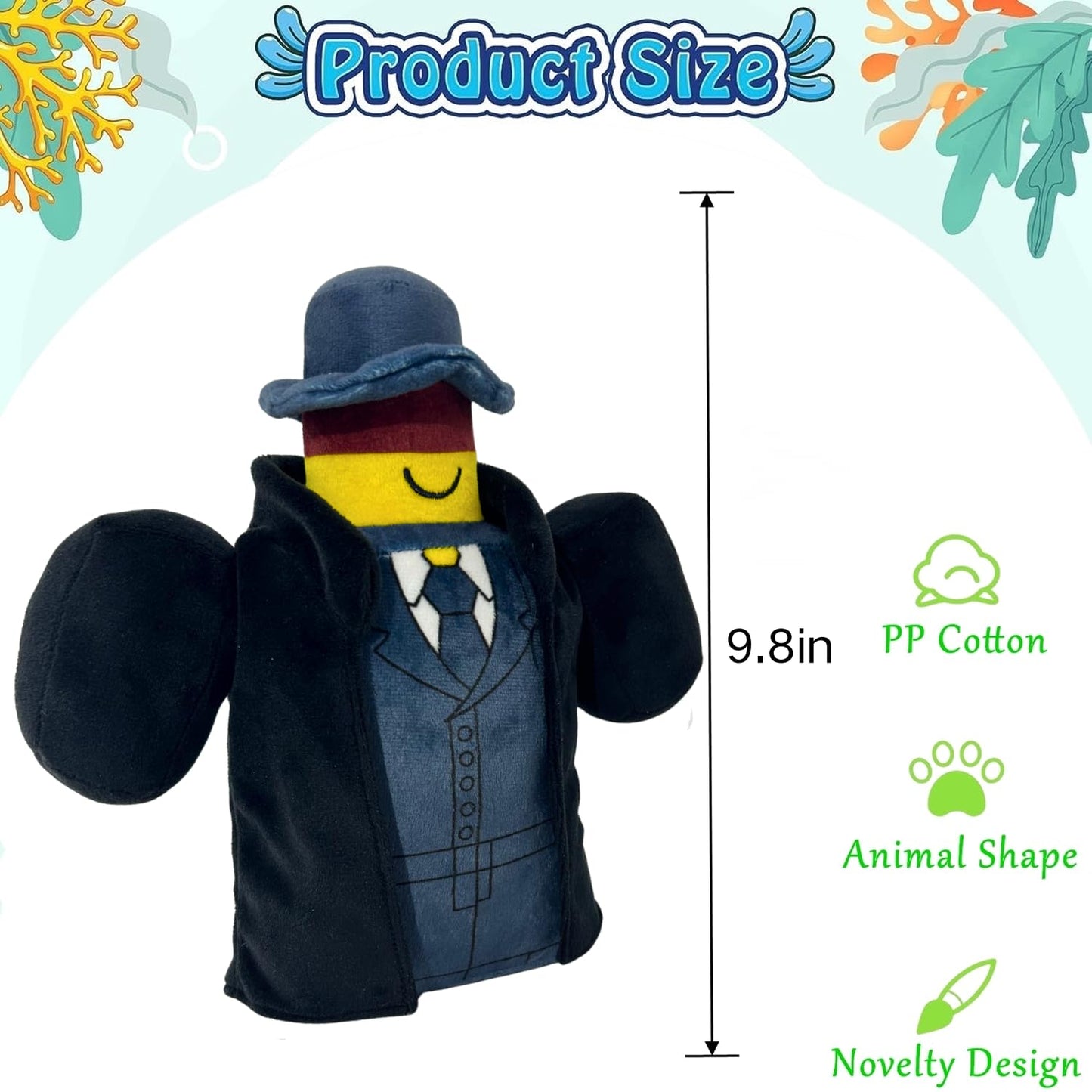 1x1x1x1 Plush Toys, Sword Killer Stuffed Animals Dolls, Collectible Plushies for Video Game Fans