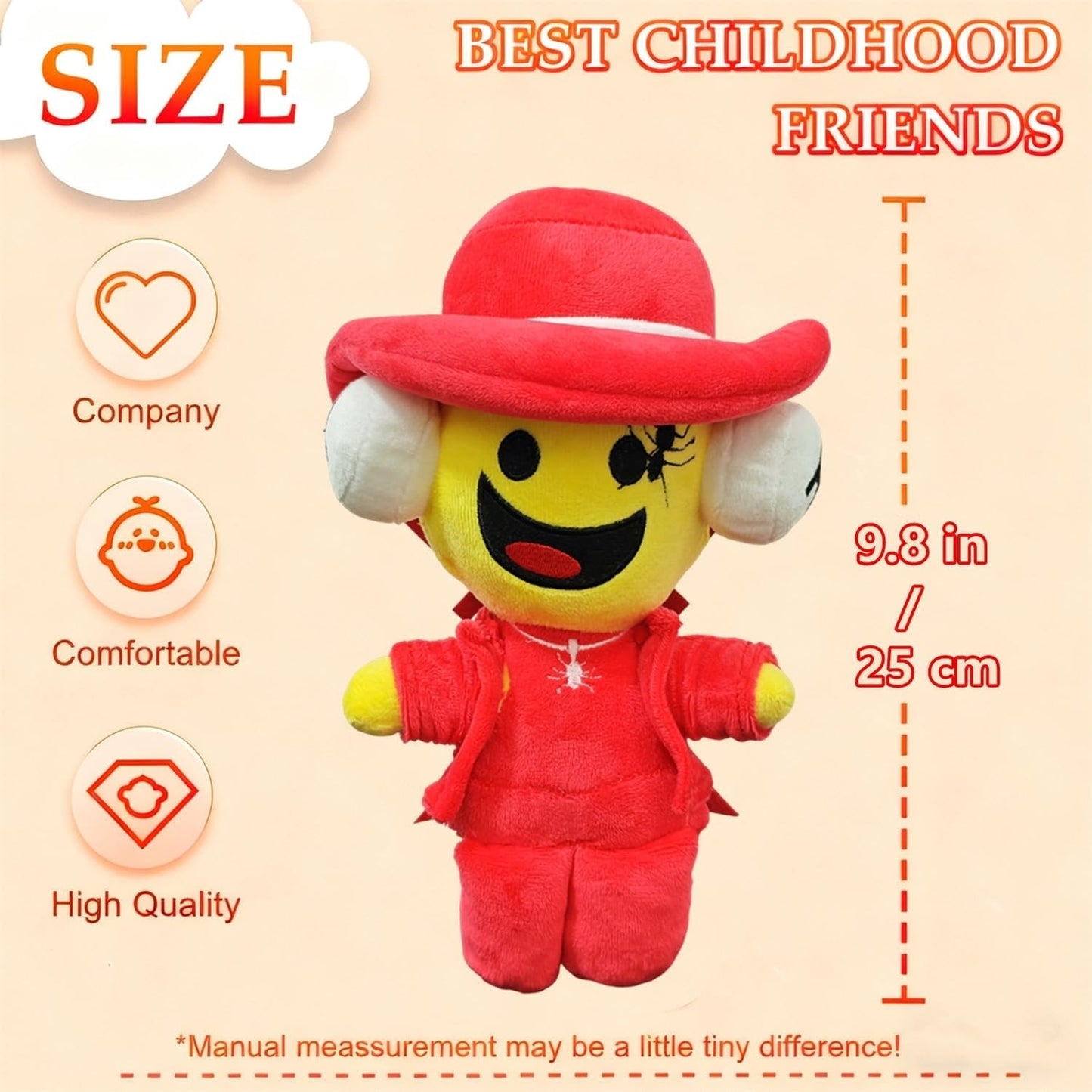 Steal a Brainrot Plush Toys, 9.8 inch Adorable Brainrot 67, Collectible Brain Rot Plush Gift for Fans