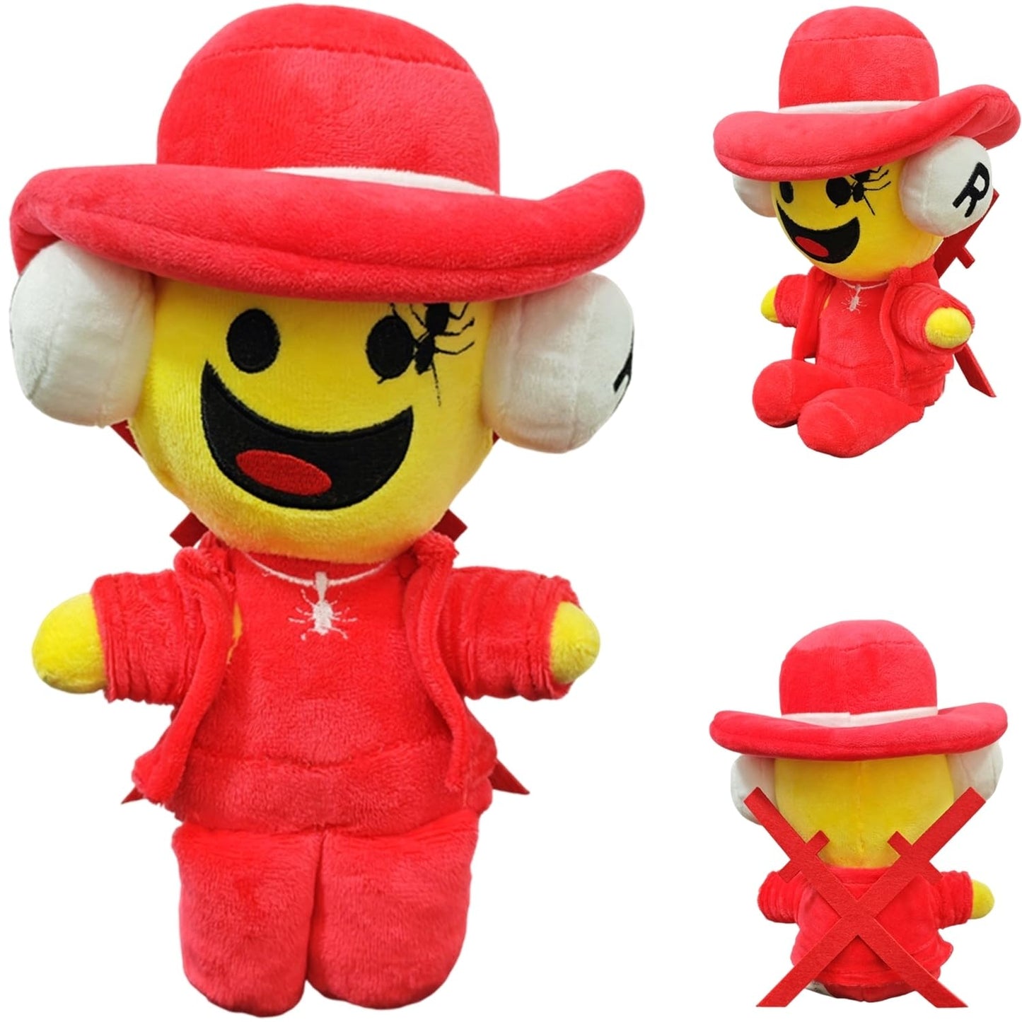 Steal a Brainrot Plush Toys, 9.8 inch Adorable Brainrot 67, Collectible Brain Rot Plush Gift for Fans (Blue)