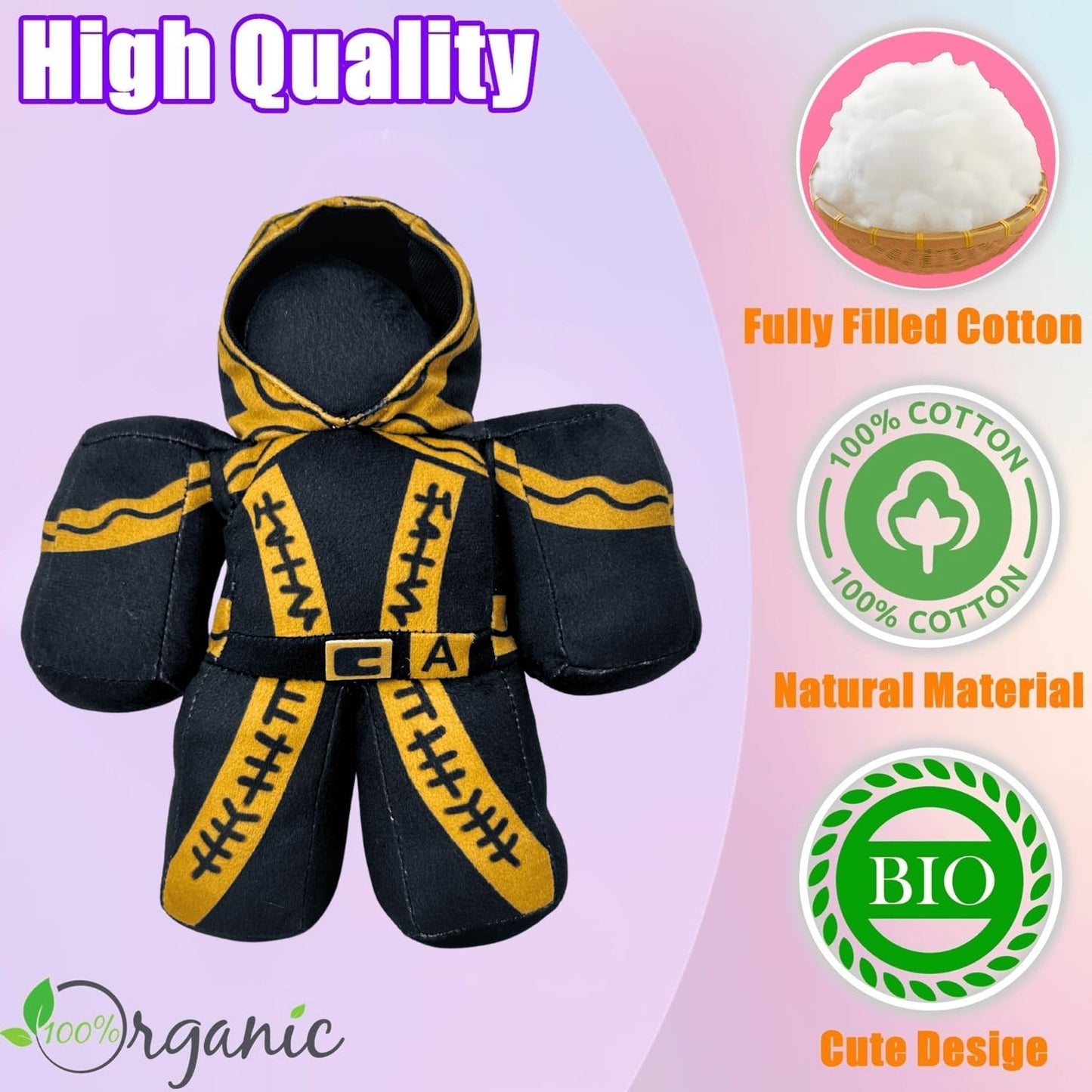 1x1x1x1 Plush Toys, Sword Killer Stuffed Animals Dolls, Collectible Plushies for Video Game Fans