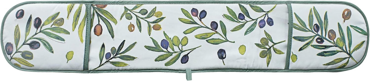 The Leonardo Collection Olive Grove By Jennifer Rose 100% Cotton Olive Grove Double Oven Glove
