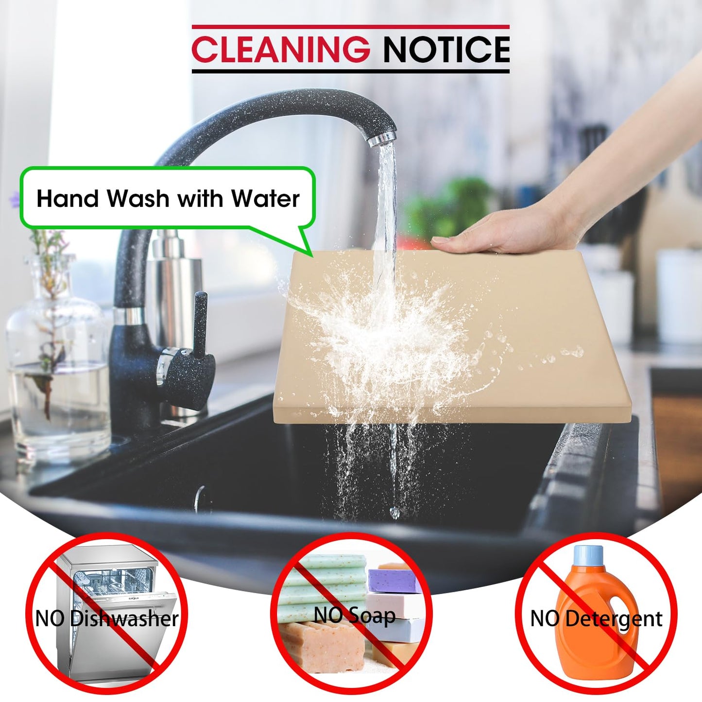 Unicook Square Pizza Stone 30.5cm, Heavy Duty Ceramic Baking Stone for Oven, BBQ and Grill, Ideal for Making Crisp Crust Pizza, Bread, Cookies and