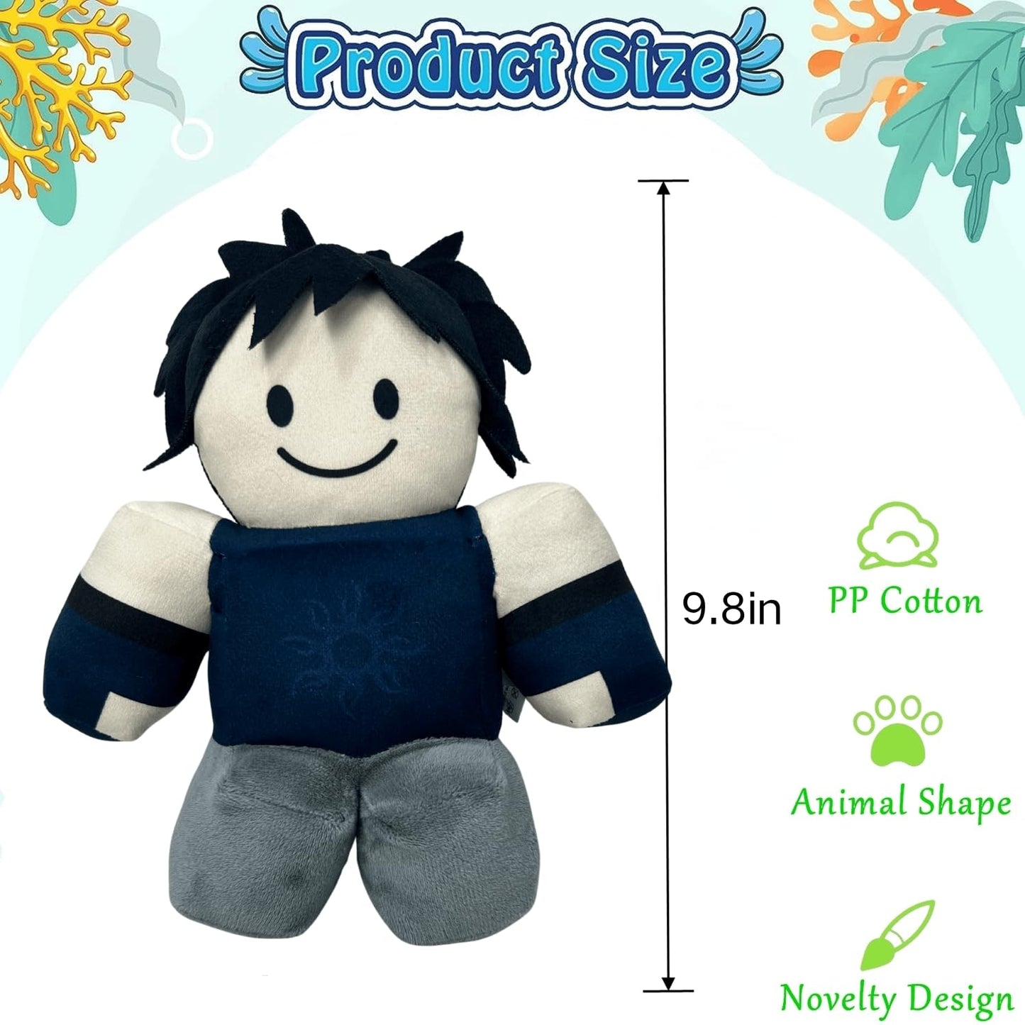 1x1x1x1 Plush Toys, Sword Killer Stuffed Animals Dolls, Collectible Plushies for Video Game Fans