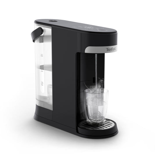 Tefal Instant Hot Water Dispenser, 2L Removeable Tank, Variable Temperatures & Cup Size Settings, Adjustable Cup Height, Descale Setting, One-Touch