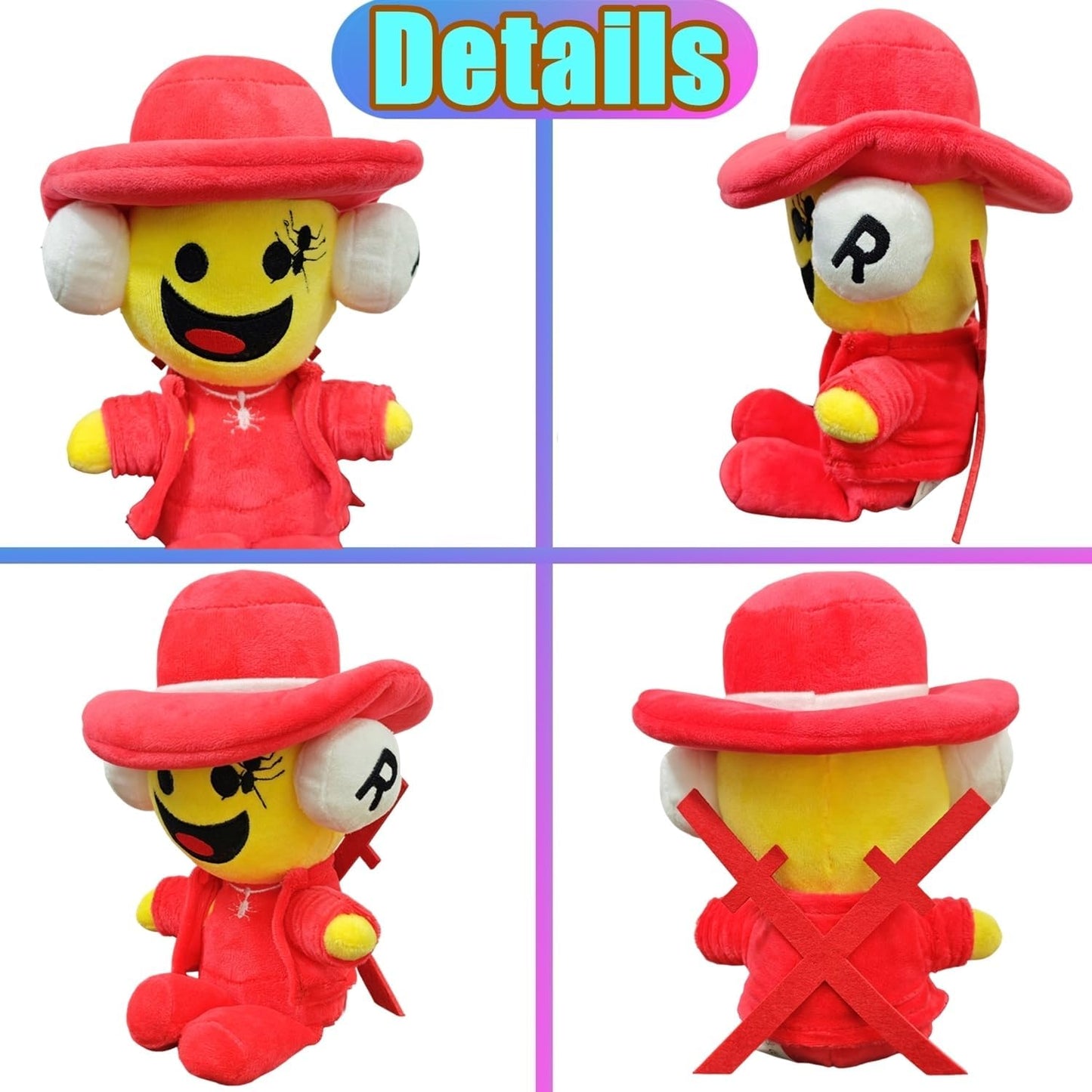 Steal a Brainrot Plush Toys, 9.8 inch Adorable Brainrot 67, Collectible Brain Rot Plush Gift for Fans