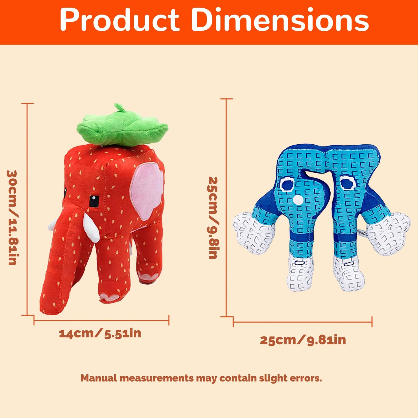 Steal a Brainrot Plush Toys - Rare & OG Collection (Strawberry Elephant, Tralalero Tralala, & More!)