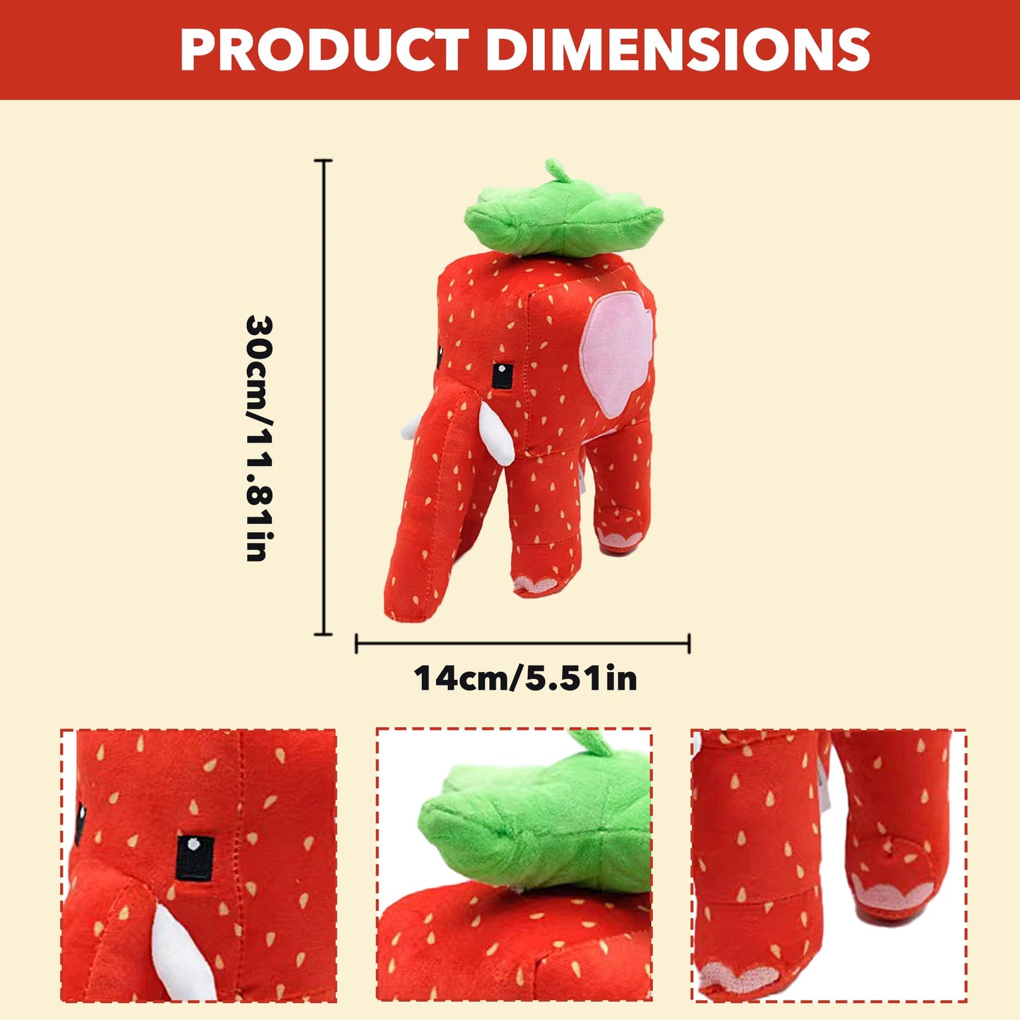 Steal a Brainrot Plush Toys - Rare & OG Collection (Strawberry Elephant, Tralalero Tralala, & More!)