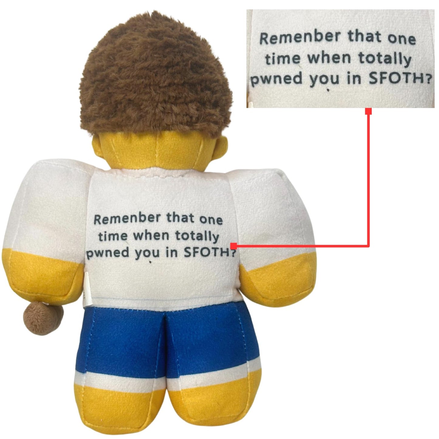 1x1x1x1 Plush Toys, Sword Killer Stuffed Animals Dolls, Collectible Plushies for Video Game Fans