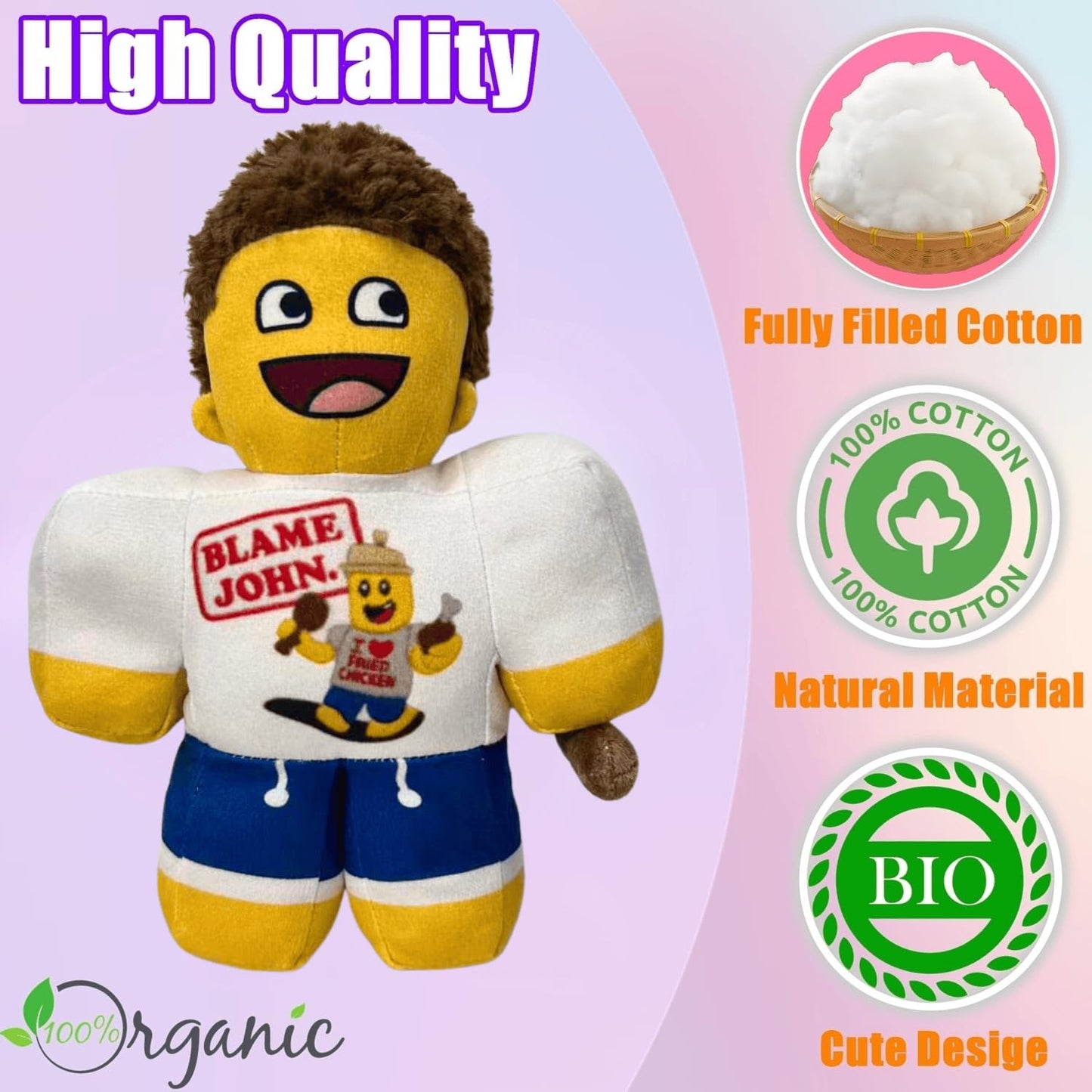 1x1x1x1 Plush Toys, Sword Killer Stuffed Animals Dolls, Collectible Plushies for Video Game Fans
