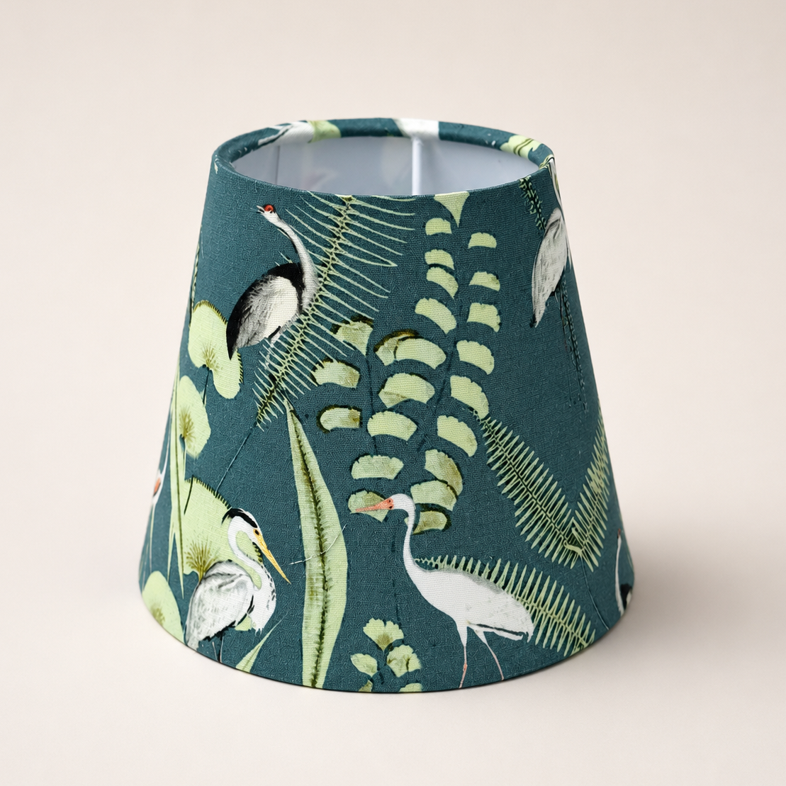 Flamingo Lampshade - Blue & Green 17cm Table & Wall Light Shade