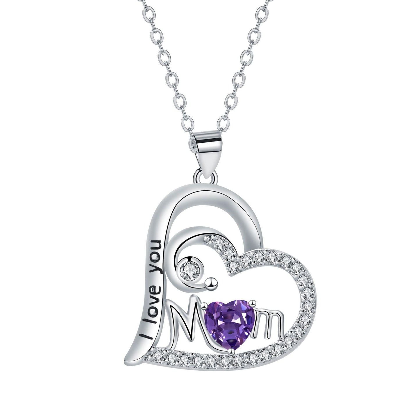 Mother's Day Necklace Mom Pendant Necklace Gift