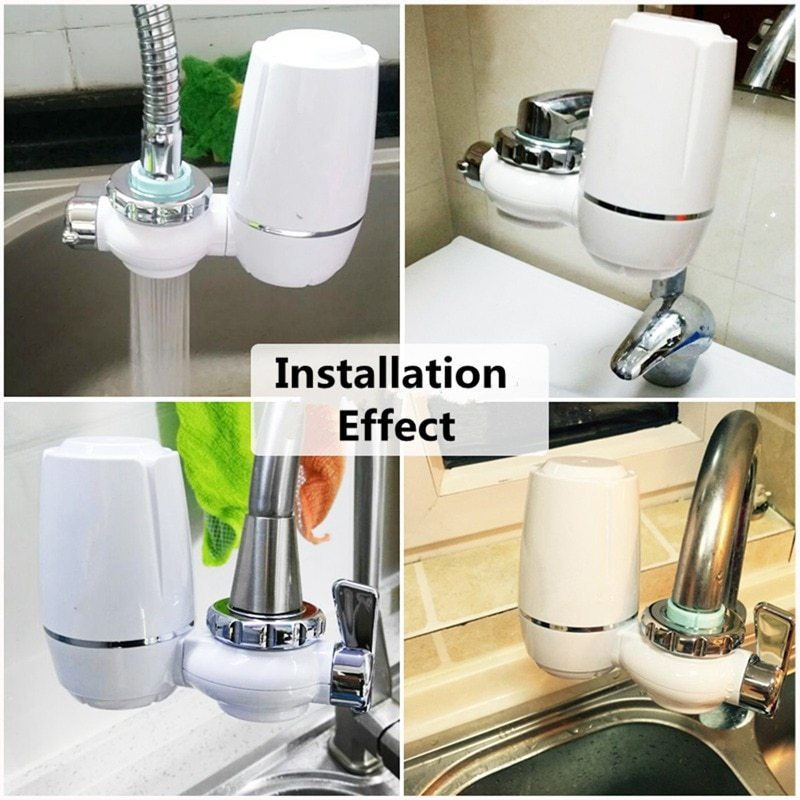 Faucet Water Purifier – Kitchen Tap Water Filter with Ceramic Cartridge