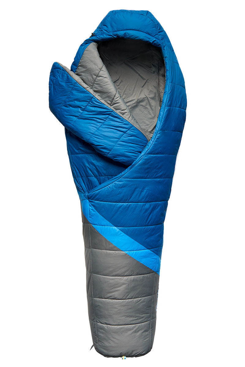 Sierra Designs Night Cap 20°F (-7°C) Synthetic Sleeping Bag - Regular - Moroccan Blue