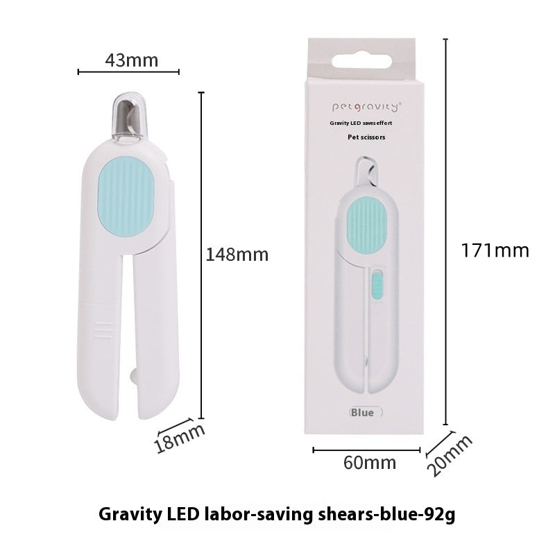 Pet LED Labor-saving Cat Nail Scissors